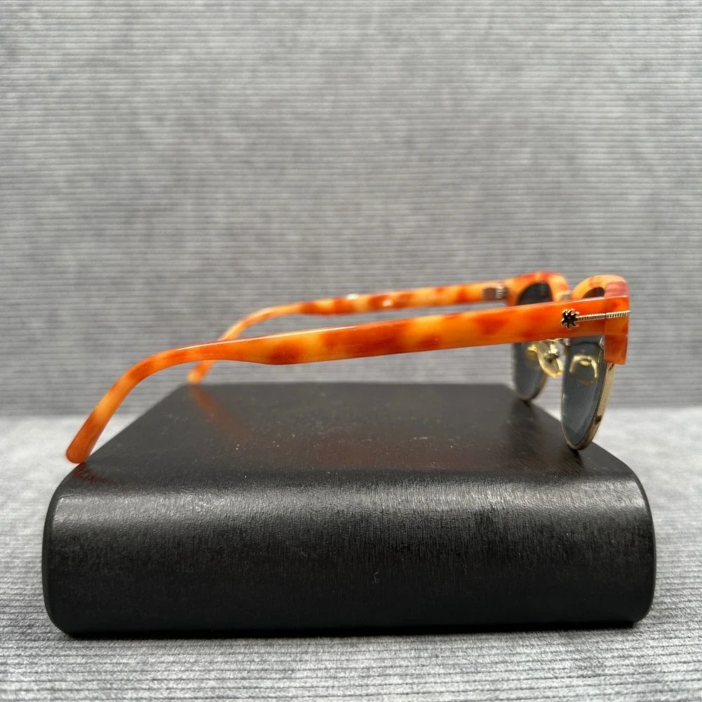 Crap Eyewear The Nudie Club Polarized Y2K Sunglasses Orange Tortoise Gold 52-20